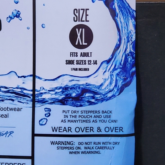 Dry Steppers Rain/Snow Footwear Protectors - Picture 8 of 9